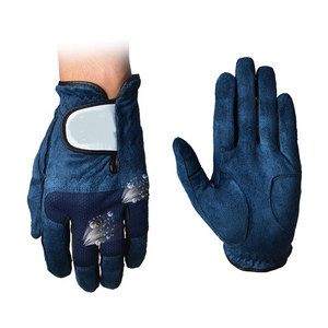 Guantes de Golf de Piel de Oveja Personalizados Directo de Fábrica, Transpirables, de Dedo Completo, Premium, con Logotipo Propio, de Cuero Genuino Suave - Product Image 1