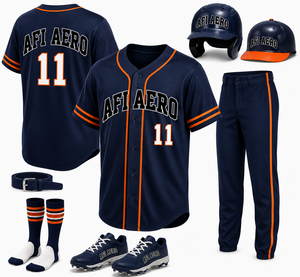 Maillot de baseball personnalisé par sublimation AFI AERO pour homme, blanc et noir à rayures fines # 14 T-shirts à manches courtes respirants imprimés par transfert thermique - Product Image 6