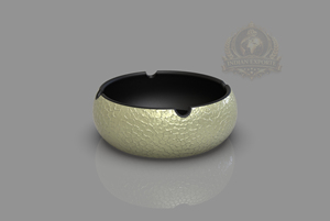 Cendrier de table rond en aluminium sans fumée, style américain, pour la maison, l'hôtel, la voiture et les restaurants, marque INDIAN EXPORTE, modèle IND-2201 - Product Image 3