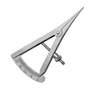 Calibrador Recto de 3.5 Pulgadas, Instrumento de Medición para Mapeo Óseo Pequeño, Escala de 0-20mm, Precisión Dental, Quirúrgico, Ortodoncia, Implantes - Product Image 5