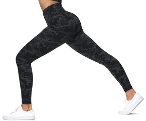 Nouvel Arrivage Leggings de Sport pour Femmes Haute Qualité 100% Spandex Polyester Taille Mi-Haute Logo Personnalisé Respirant et Vente en Gros - Product Image 1