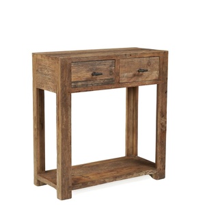 Mesa Consola Moderna de Madera de Mango Sólida Hecha a Mano, Ecológica, para Sala de Estar, Uso en Hoteles, Diseño de Base con Patas, Arte Manish - Product Image 1