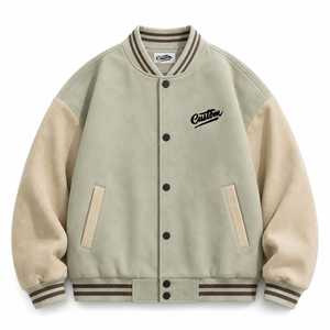 Nouvelle Collection 2026 – Blousons de Baseball Homme Personnalisables à Col Montant, Écologiques, Coupe-Vent, Chauffants, Respirants – Vente en Gros, Faible MOQ - Product Image 2