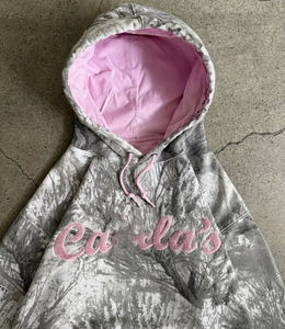 เสื้อฮู้ดดี้สตรีทแวร์ประดับคริสตัล 100% ผ้าฝ้าย รักษ์โลก พรีเมียม ดีไซน์ทันสมัย สไตล์ลำลอง สำหรับคนเมือง สามารถสั่งทำได้ - Product Image 5
