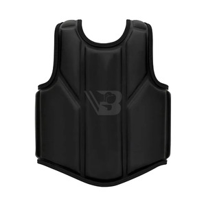 Protector de Pecho Ajustable de Cuero Transpirable de Alta Calidad para Boxeo, Equipo Antideslizante para MMA, Muay Thai, Taekwondo y Sparring - Product Image 3
