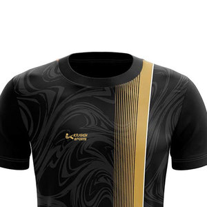 Vente directe d'usine, maillot de sport imprimé, impression numérique de haute qualité, design imprimé, maillot de sport respirant - Product Image 4