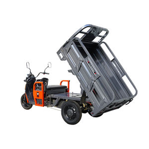 <span class=keywords><strong>Tricycle</strong></span> électrique de fret à carrosserie ouverte puissant certifié EEC CE 2026, 3000W, 50-70 km/h, capacité de charge utile de 800-1000 kg, 3PLUSCOCO - Product Image 3