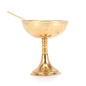 Tazón Decorativo de Metal para Helado, Taza de Acero Inoxidable para Servir Postres, para Fiestas en Casa y Mesas de Boda - Product Image 2