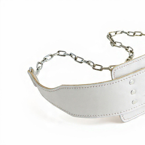 Wholesale Price High Quality Weight Lifting Dipping <b>Belt</b> Gym Fitness Weightlifting Leather Dipping <b>Belt</b> - Product Image 2