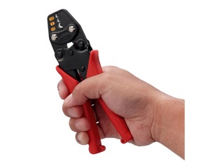 เครื่องมือจีบปลายสายและปลอกหุ้มสาย Lobtex Lobster รุ่นอุตสาหกรรม ด้ามจับเหล็กเคลือบเรซิน ยี่ห้อดังจากญี่ปุ่น รุ่น AK1MA2 - Product Image 2