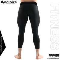 Collants de compression respirants anti-UV à taille élastique pleine longueur pour hommes, personnalisables, vente en gros, faible MOQ, fitness