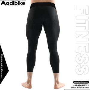 Mallas de compresión 3/4 personalizadas al por mayor con MOQ bajo para fitness - Product Image 4