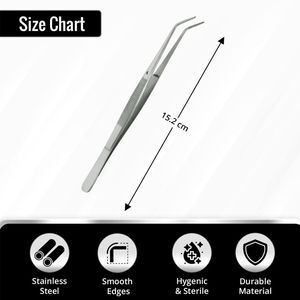 Professional Dental Cotton Pliers Stainless Steel Tweezers Oral Surgery Instruments Dental Cotton Pliers CE ISO By Grip Surgical - Product Image 6