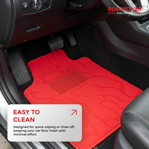 ROADPOWER (RP-MAT-188) Alfombrillas universales premium de 5 piezas para coche, para asientos delanteros y traseros, protegen el vehículo de la suciedad - Product Image 4