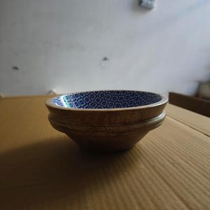 Handcrafted Wooden Serving <b>Bowl</b> | Bohemian Design Eco-Friendly Dishwasher Safe Salad & <b>Snack</b> <b>Bowl</b> | Custom Designs Available - Product Image 3