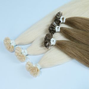Vente en gros d'extensions de cheveux vietnamiens 100% Remy à prix d'usine, pointe plate pour toutes les couleurs pour femmes - Product Image 4
