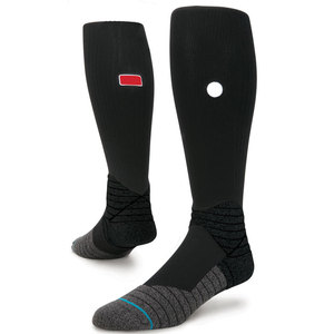 Custom <b>White</b> Athletic <b>Grip</b> <b>Socks</b> for Men Non-Slip Outdoor Print Design Logo Men's Compression Soccer Football Tube Style - Product Image 1