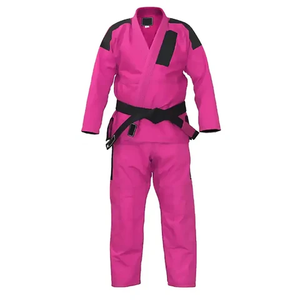 Kimono de BJJ pour homme, couleur turquoise, uniforme de judo, coupe classique, vêtements d'arts martiaux pour adultes, teinture unie, en stock - Product Image 4