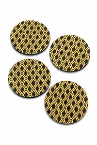 Juego de posavasos de MDF esmaltado de alta calidad con superficie resistente al calor para tazas de café caliente, té y vasos de bebidas - Product Image 2