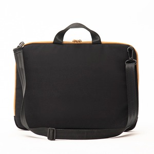 Sac à main noir en twill pour femme, sac de bureau professionnel, sac pour ordinateur portable, sac de travail - Product Image 4