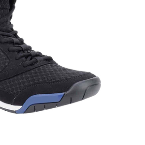 Chaussures de boxe montantes respirantes en cuir à scratch pour adultes unisexes – Équipement d'entraînement personnalisable de qualité supérieure - Product Image 3
