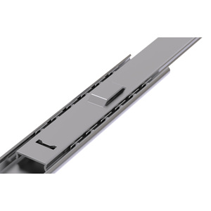 [HAN DOCK HI-TECH] HDS-450 Self Closing Drawer Slide Bottom Mount Roller Rail Furniture Hardware Korea <b>Runner</b> - Product Image 2