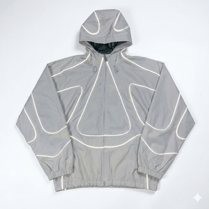 Conjunto de Dos Piezas de Alta Calidad, Nuevo, Personalizado, Ecológico, con Capucha, Informal, para Invierno, Reversible, Reflectante - Product Image 2