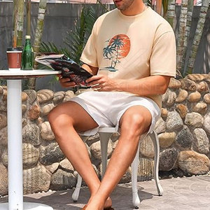 Camisetas Personalizadas para Hombre, Estampadas, de Tela de Algodón Transpirable, Ropa Casual, Ajuste Cómodo, Estilo Urbano a la Moda - Product Image 6