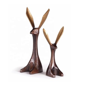 Élégant Cheval Sculpture Espace de Vie Vitrine Table D'appoint Décor Bibliothèque Bureau Animaux Sculpture Métal Artisanat De Luxe Décor À La Maison - Product Image 3