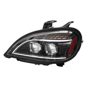 Conjunto de Faros Delanteros LED Mejorados para Freightliner Columbia 2004-2017, Carcasa Negra, Lado Izquierdo/Derecho del Conductor/Lado del Pasajero - Product Image 2