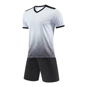 Custom Breathable Plus Size Short Sleeve <b>Soccer</b> Jerseys Team Uniform Training Football Uniform Wicking Athletic Fit All Seasons - Product Image 2