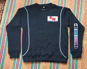 Conjunto de Sudadera de Verano Personalizado con Logotipo Bordado, Estilo Urbano, Informal, Sudadera Gruesa de Longitud Completa, Conjunto de 2 Piezas, Color Sólido, MOQ Bajo, de Fábrica - Product Image 2