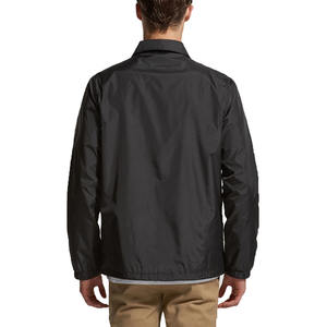 เสื้อแจ็คเก็ตโค้ชสำหรับผู้ชาย น้ำหนักเบา กันน้ำ มีฮู้ด โลโก้ด้านหน้า กันลม ใส่ได้สองด้าน เป็นมิตรกับสิ่งแวดล้อม สำหรับฤดูหนาว แห้งเร็ว ระบายอากาศได้ดี - Product Image 4