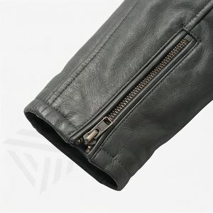 Chaqueta de Motociclista de Cuero Genuino para Hombre de la Mejor Calidad, Nueva Colección de Invierno, Chaquetas de Motocicleta con Protecciones Desmontables Personalizadas - Product Image 6