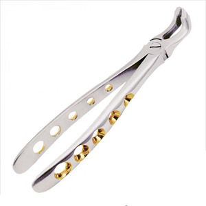 Forceps dentaire vétérinaire universel à mâchoires dentées pour chevaux, outil de dentisterie équine en acier inoxydable - Product Image 3