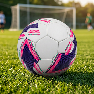 Custom Printed <b>Size</b> 5 Soccer Ball Machine Stitched PU,TPU <b>Football</b> Durable Outdoor Training Ball for School Team SOCCER BALL - Product Image 6