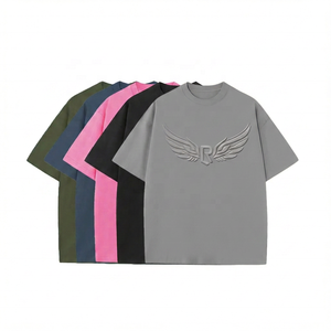 Camiseta de Manga Corta para Hombre, Cuello Redondo, Color Sólido, Corte Regular, Informal, 100% Algodón Jersey, Tejido Liso Teñido - Product Image 6