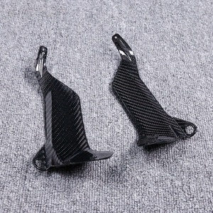 Protector de Manillar de Fibra de Carbono Seca 3K para BMW R1300GS 2023+, Deflector de Viento para Motocicleta, Acabado Brillante/Mate - Product Image 6