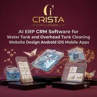 AI ERP CRM Software for Water Tank and Overhead Tank Cleaning Website Design Android iOS Mobile Apps WordPress Shopify eCommerce