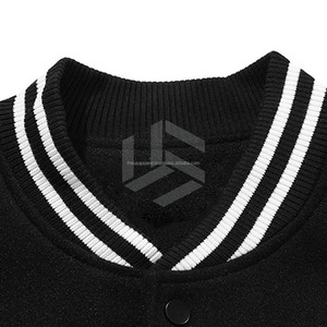 Streetwear Casual Manufacturer Oem Factory Wholesale Custom <b>Varsity</b> <b>Jackets</b> <b>Men</b> Waterproof Breathable Windproof High Quality OEM - Product Image 6