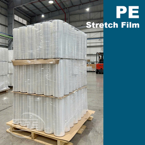 PE <b>Plastic</b> Jumbo Roll Pallet 50cm Soft Hand Roll Machine for Factory Film Packaging Superior Tensile Strength Puncture Resistant - Product Image 6