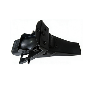 Guardabarros Delantero de Motocicleta de Plástico ABS Negro de Alta Calidad con Protección UV para BAJAJ BOXER CT100 BM100, Repuesto - Product Image 1