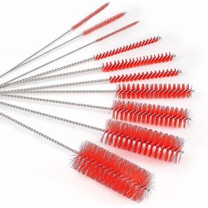 Set di 10 Spazzole per la Pulizia di Bottiglie e Bicchieri a Collo Stretto, in Nylon da 8 Pollici, con Gancio per la Pulizia - Product Image 4