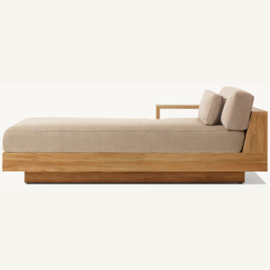 Les meilleurs meubles de jardin en teck, un choix de design moderne pour une utilisation en extérieur dans les jardins de villas ou près de la piscine. - Product Image 5