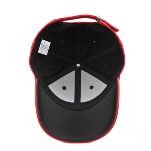 Breathable Leather Baseball <b>Caps</b> Sporty OEM Custom Hats for Men Women Waterproof Adjustable Outdoor - Product Image 6