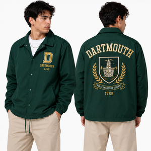 Wholesale Custom <b>Coach</b> Jacket Heritage Campus Artwork Durable Woven Shell Bulk Order Supply Teamwear Streetwear Outerwear School - Product Image 2