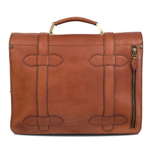 Sac à bandoulière pour ordinateur portable unisexe de 17 pouces, léger, grande capacité, avec logo imprimé personnalisé, en cuir protecteur avec sangle, bagage d'affaires - Product Image 3
