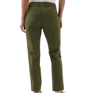 Pantalon chino pour homme sur mesure OEM, léger, extensible, en coton, coupe droite décontractée, pour un usage quotidien, logo personnalisé - Product Image 3