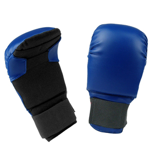 Red With White Color Best Fabric Make Your Own Customized Unique Design Adult Wear <b>Karate</b> Boxing <b>Gloves</b> With OEM Service - Product Image 1