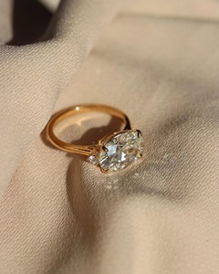 แหวนเพชรทรงกลม 3.50 กะรัต ผลิตในห้องปฏิบัติการ ดีไซน์หรูหรา สำหรับงานหมั้นและงานแต่งงาน รุ่นใหม่ล่าสุด - Product Image 6